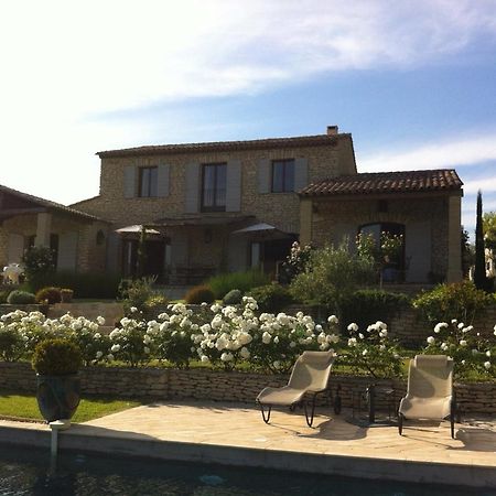 Bed and Breakfast Oustau De Piera Gordes Exterior foto