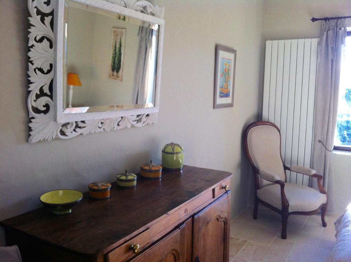 Bed and Breakfast Oustau De Piera Gordes Exterior foto