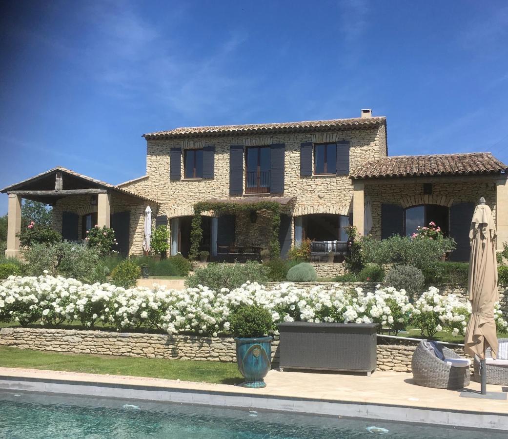 Bed and Breakfast Oustau De Piera Gordes Exterior foto